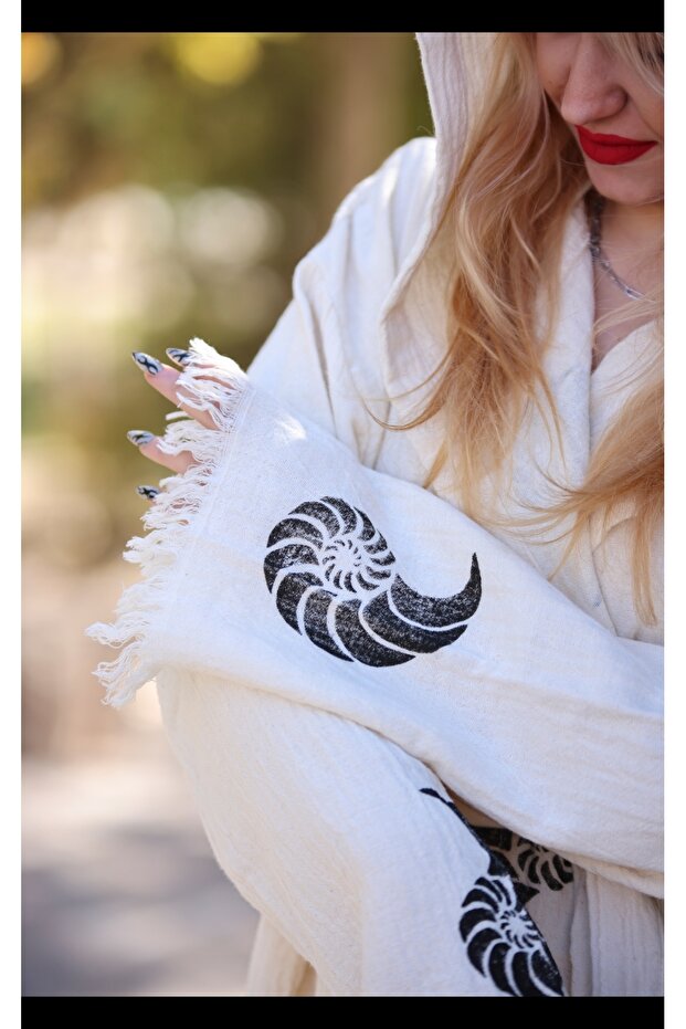 Handmade Müslin Bornoz - 5