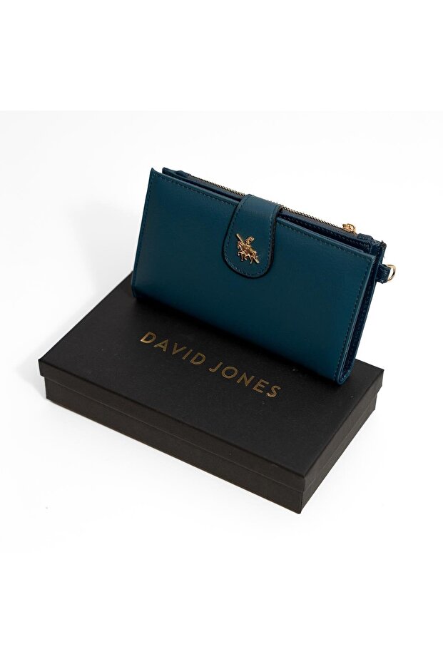 Kadın El Cüzdanı Mavi - 1