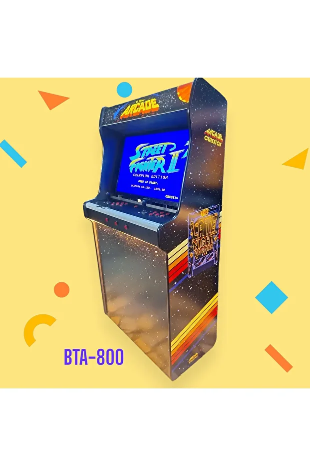 BTA-800 82 EKRAN 7000 OYUNLU Atari Makinası - 1
