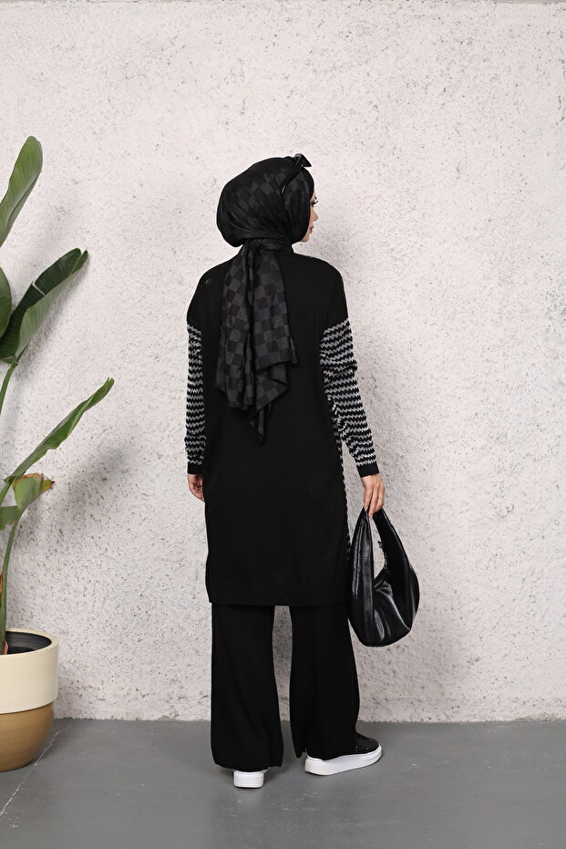 Simli Triko Tunik - 5