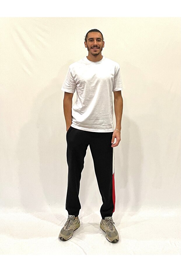 Men's 3 Thread Thick Ga Paneled Sweatpants Spr24Ea74