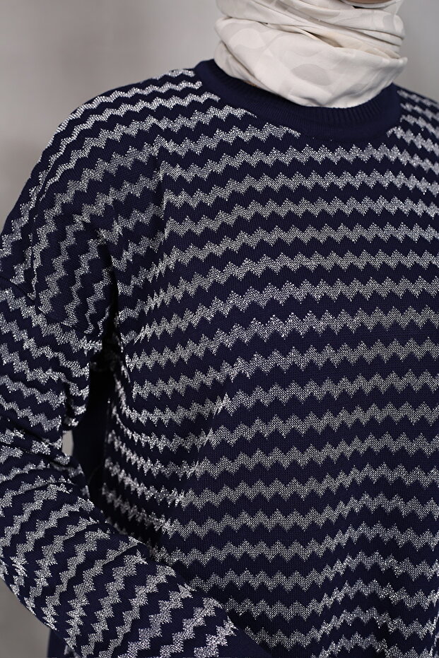 Simli Triko Tunik - 4