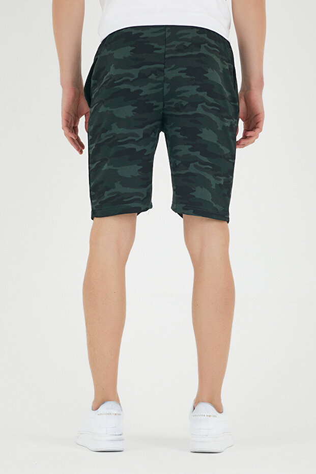 Superlife Men's Tight Fit Air Printed Shorts Spr21Y52