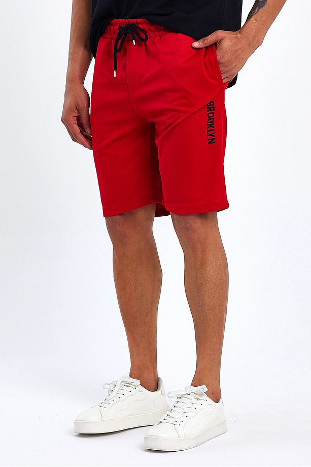 Süperlife Erkek Regular Fit Brooklyn Baskılı Şort Spr 208 - 2