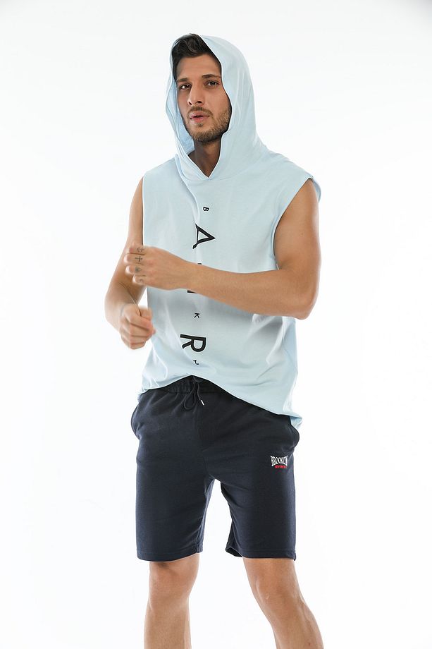 Süperlife Erkek Regular Fit Nakışlı Brooklyn Şort Spr21y57 - 3