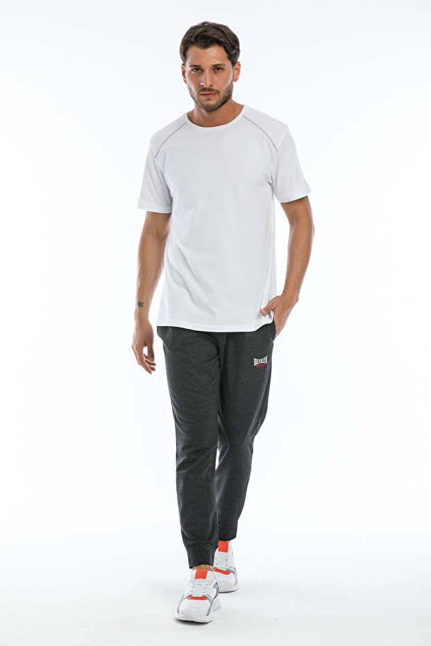 Men's Regular Fit Brooklyn Embroidery Sweatpants Spr151