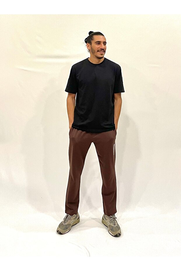 Superlife Men's Regular Fit Broklyn Printed Slim Sweatpants Spr 205