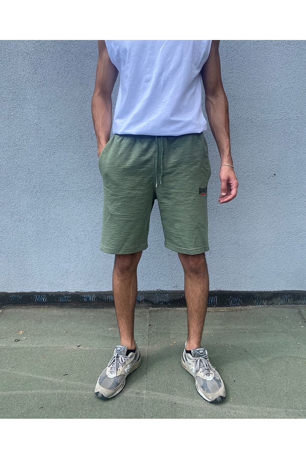 Süperlife Erkek Regular Fit Nakışlı Brooklyn Şort Spr21y57 - 1