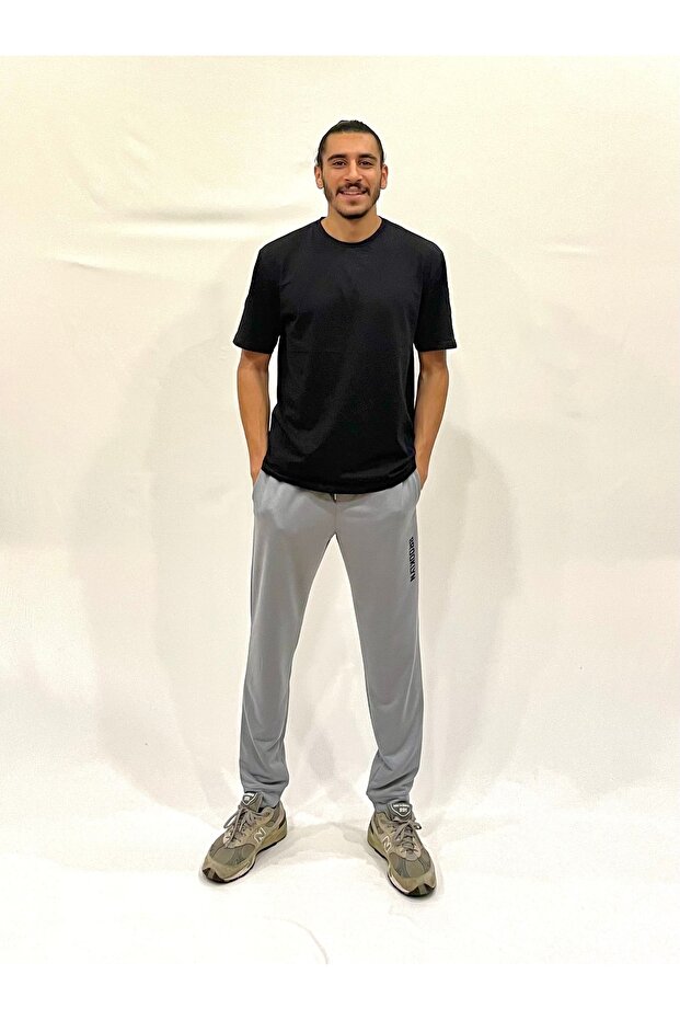 Men's Regular Fit Broklyn Printed Thin Sweatpants Spr 203