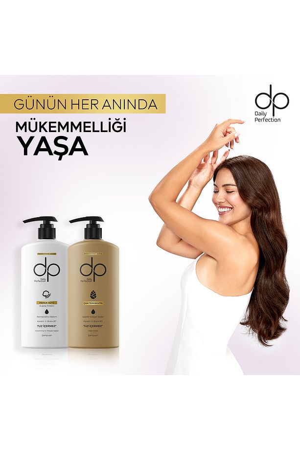 Şampuan Çam Terebentin & Pamuk Sütü 500 ml X 2 - 4