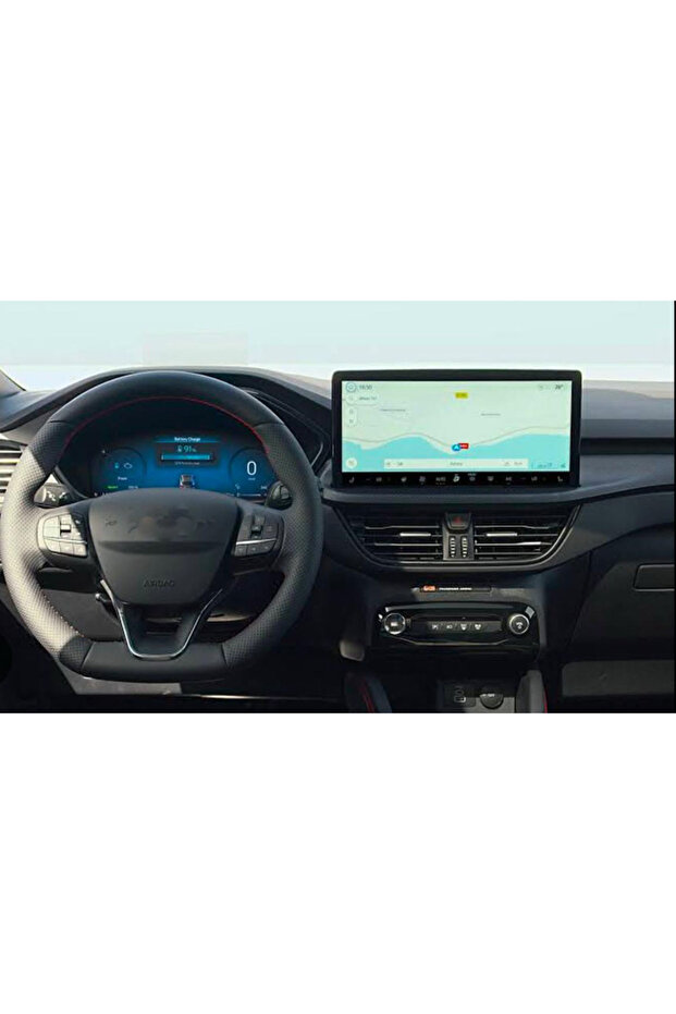 واقي شاشة نانو متوافق مع الملاحة مقاس 12.3 بوصة من Ford Kuga 2024 2025
