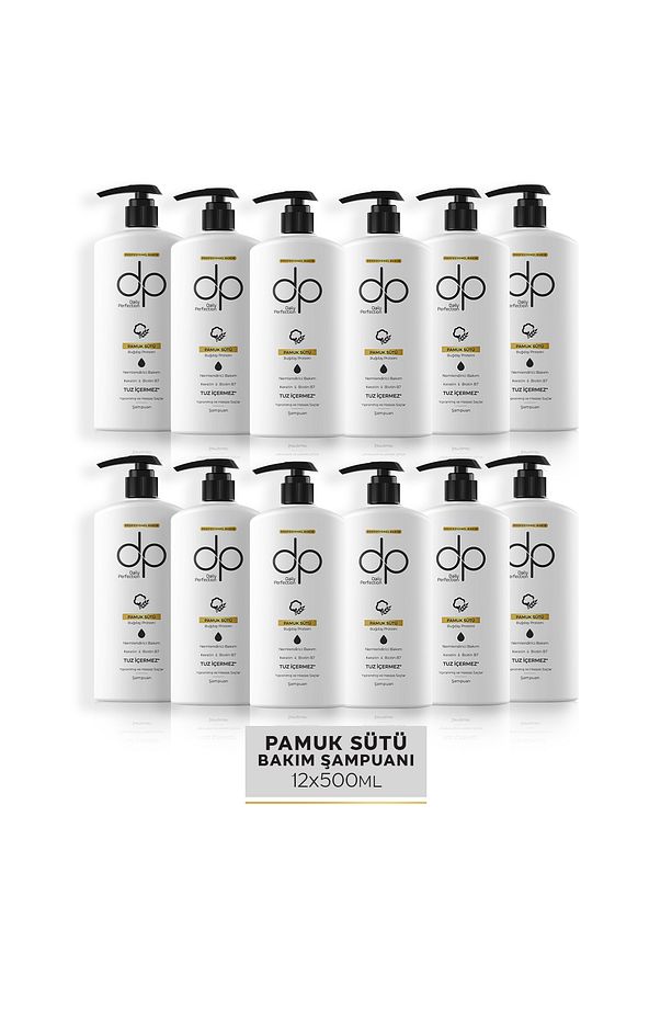 Şampuan Pamuk Sütü 500 ml X 12 Adet - 1