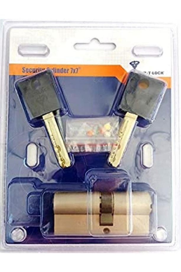 Multlock 7x7 Tuzaklı Barel 3 Anahtarlı Kapı Kilidi 51227202 - 2
