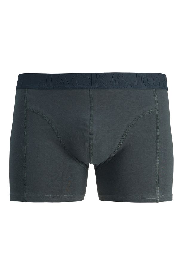 Karışık 3'lü Set Boxer Şort İç Çamaşır Paketi-Forest Night - 5