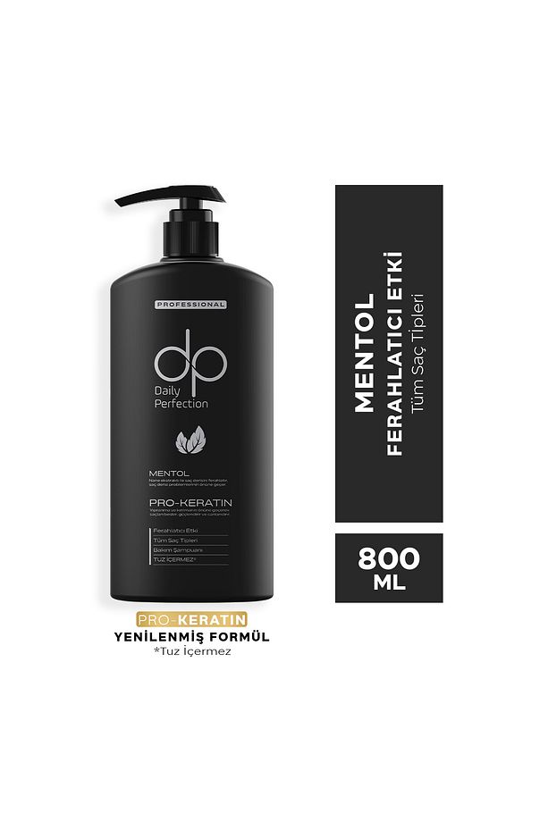 Şampuan Pamuk Sütü 800 ml & Şampuan Mentol 800 ml - 4