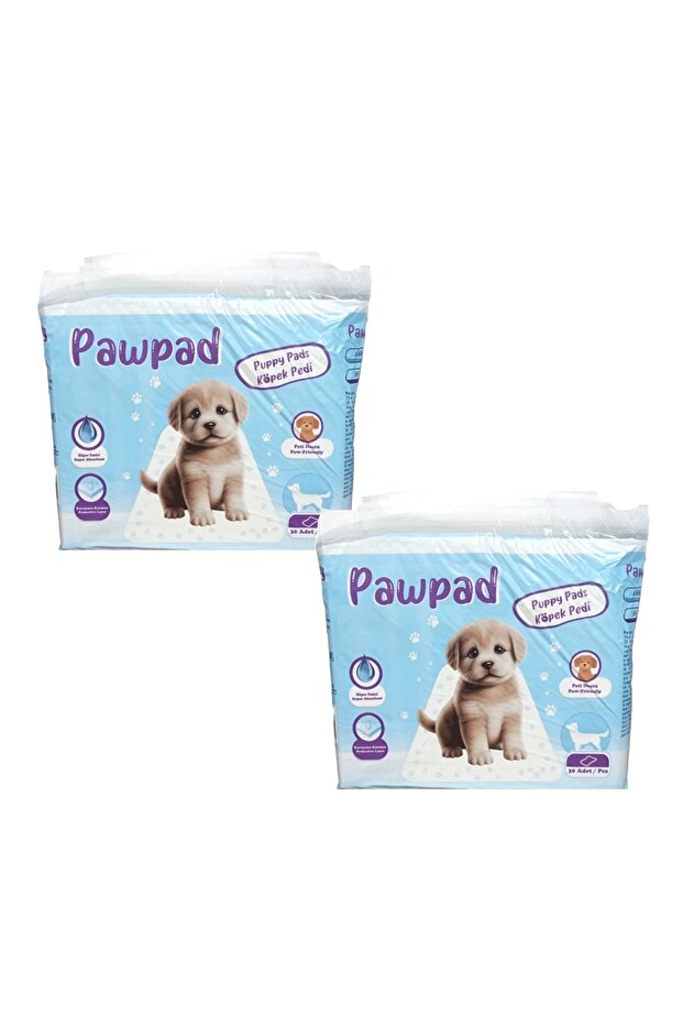 Pawped Cat Dog Toilet Training Pad 60X90Cm 60 Pieces - 2 Packs