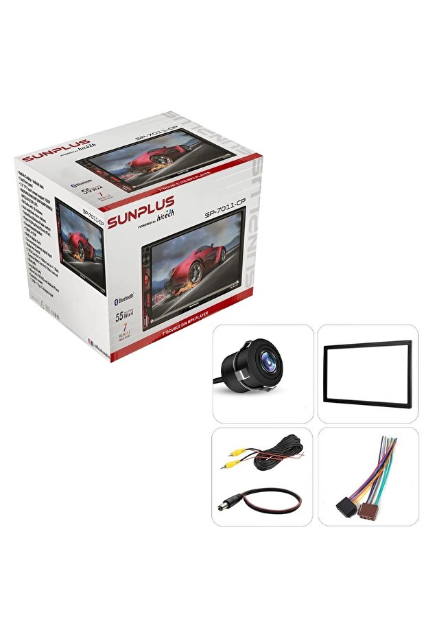 Hitech Sp-7011-Cp Android Double Teyp 7 İnç 4X55 Watt Carplay - 3