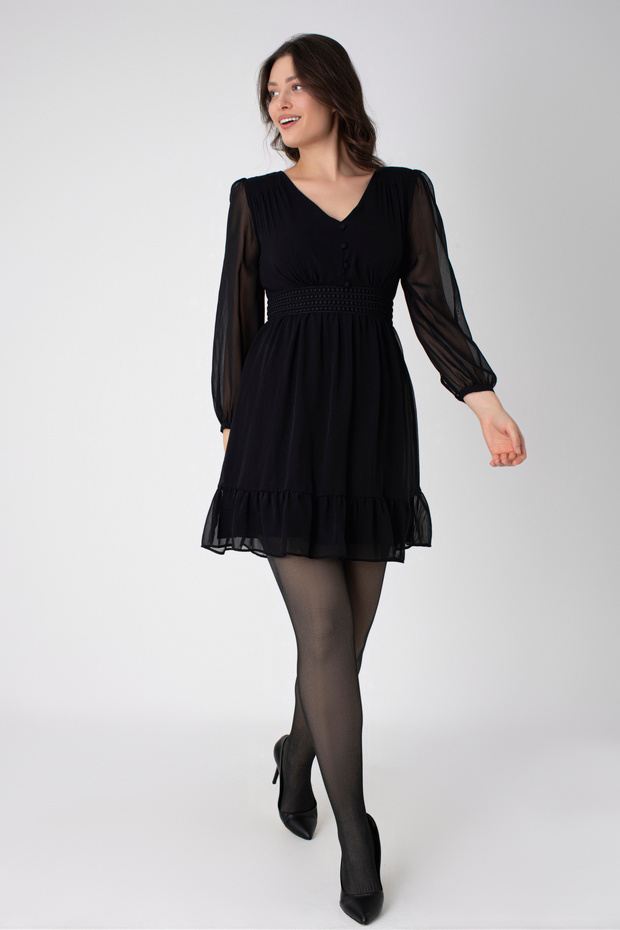 Colanți și dresuri de iarnă Dofi pentru femei, interior din pluș termic, călduroase - 3