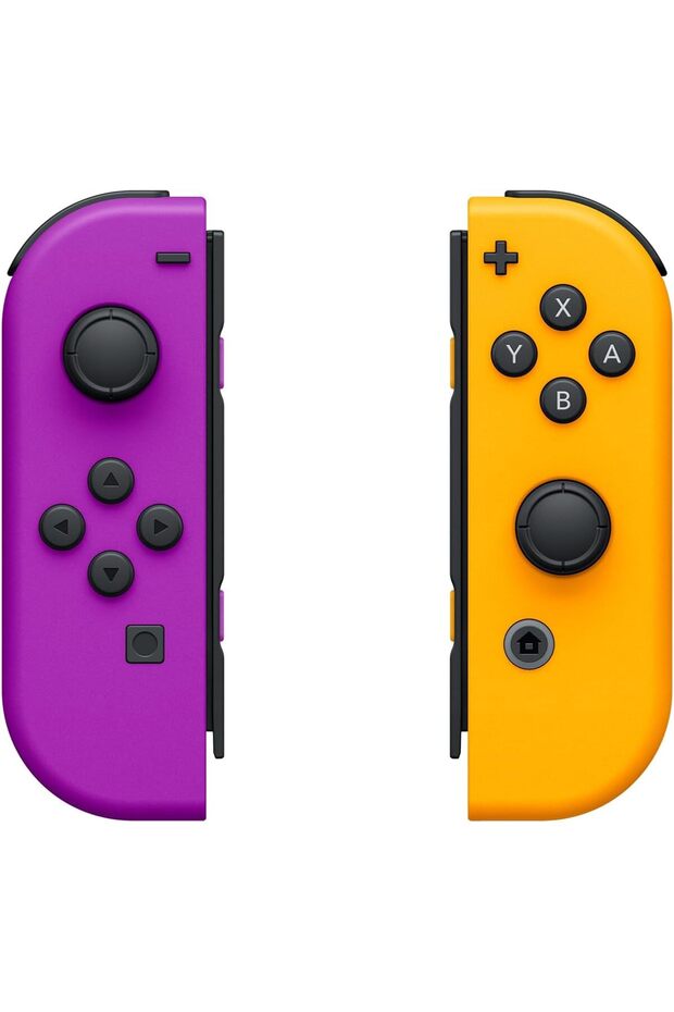 زوج من وحدات تحكم Switch Joy-Con - بنفسجي نيون/برتقالي - 3