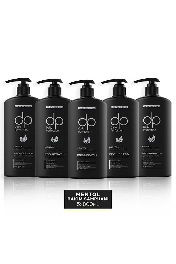 Şampuan Mentol 800 ml X 5 Adet - 1