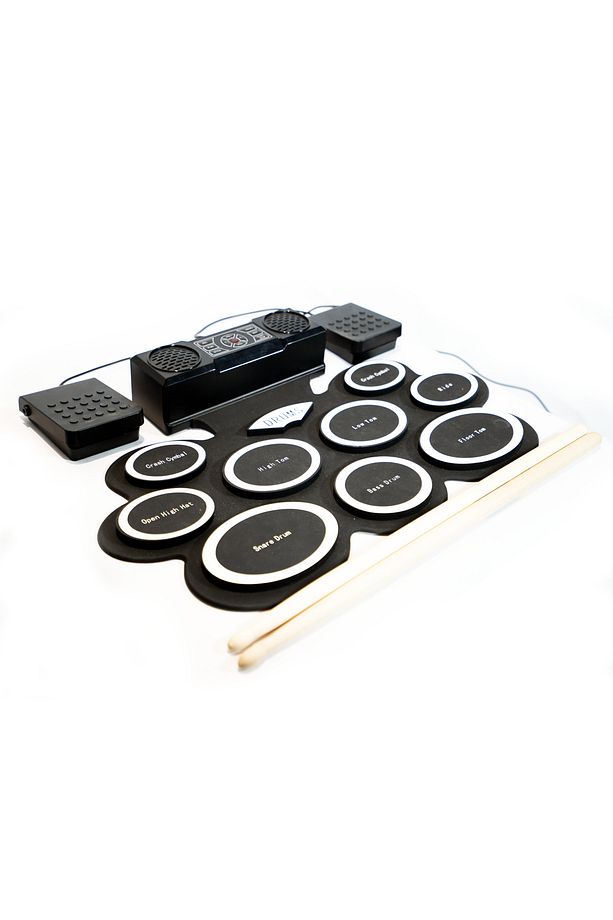 Silikon Dijital Davul Set | USB Roll-Up - 2