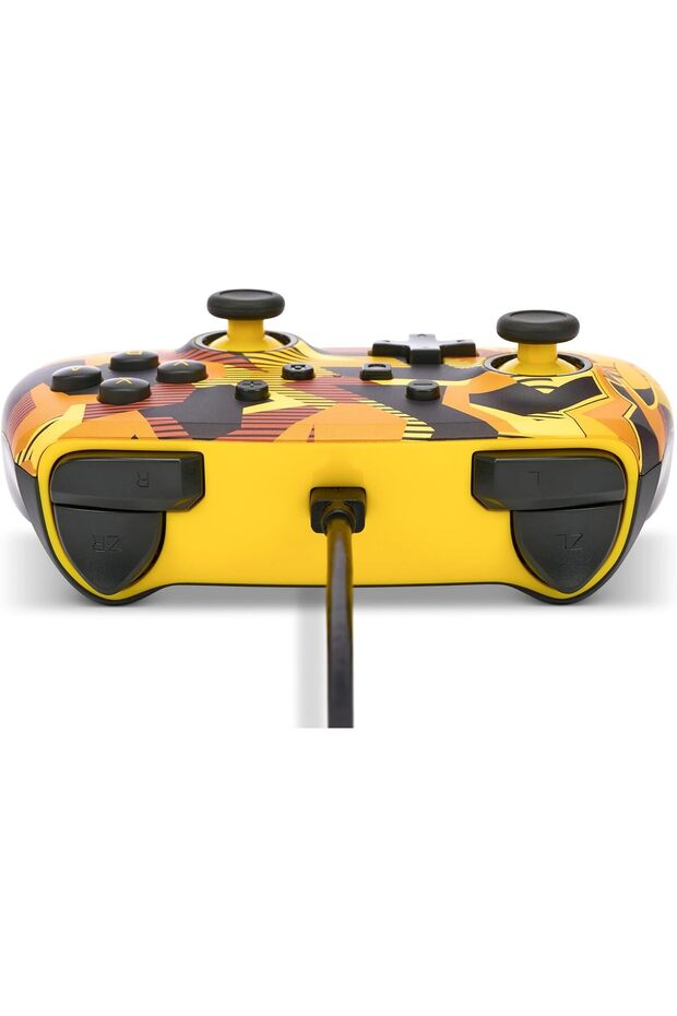 وحدة تحكم سلكية محسنة لجهاز Nintendo Switch - Camo Storm Pikachu - 6