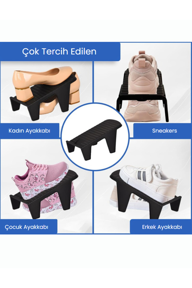10 Adet Tekli Ayakkabı Rampası - 4