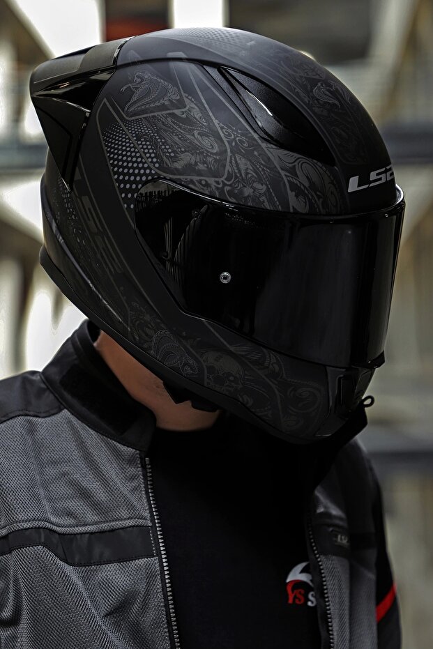 Rapıd 2 Race Crypt Mat Siyah Kask - 4