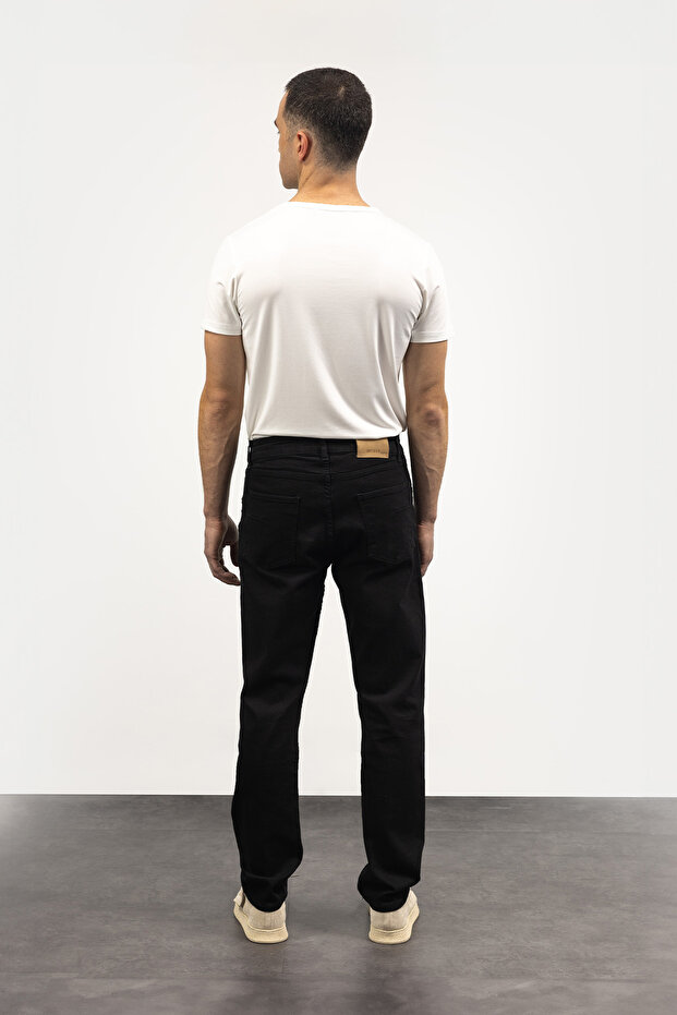 BASIC SLIM FIT JEAN - SİYAH - 2