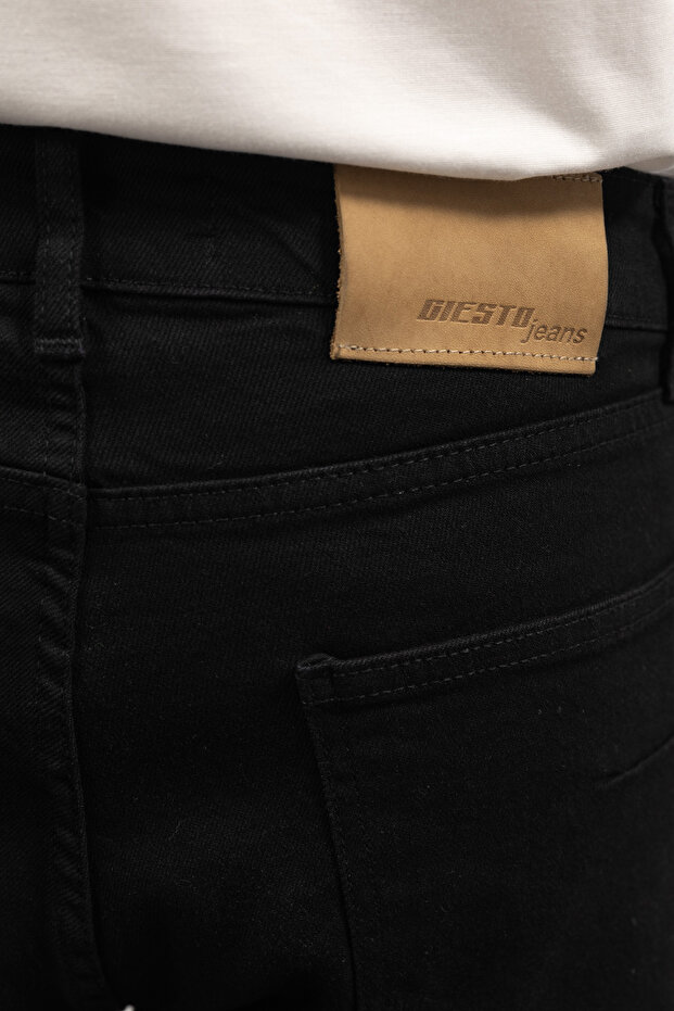 BASIC SLIM FIT JEAN - SİYAH - 3