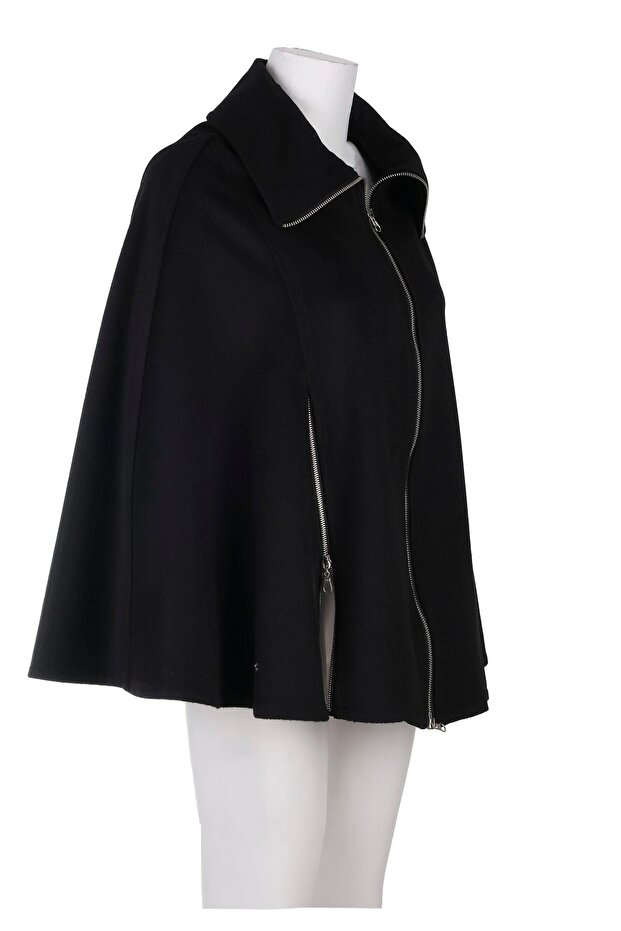 Fermuarlı Pelerin - 3