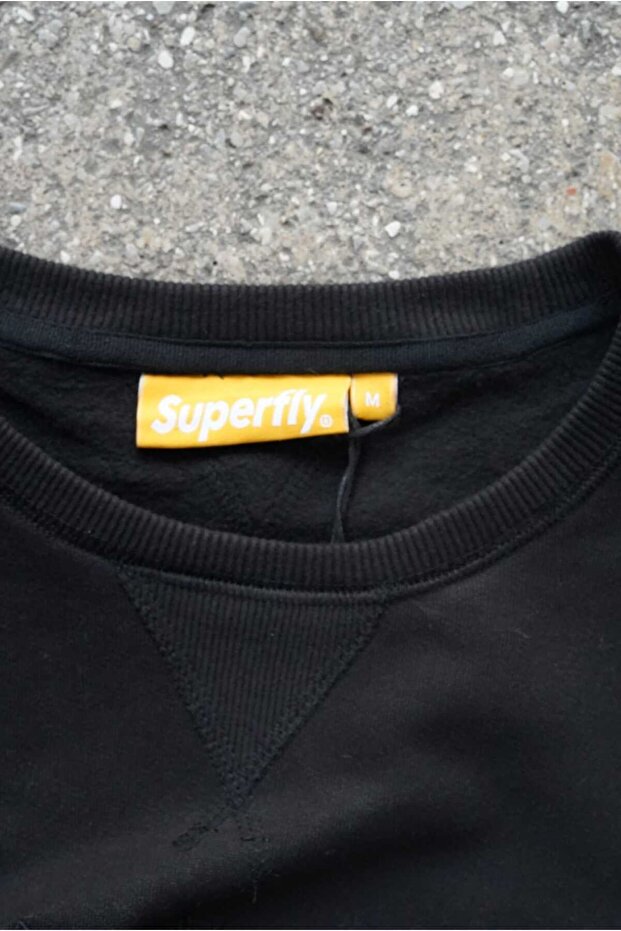 Aplike baskılı 3 iplik sweatshirt - 3