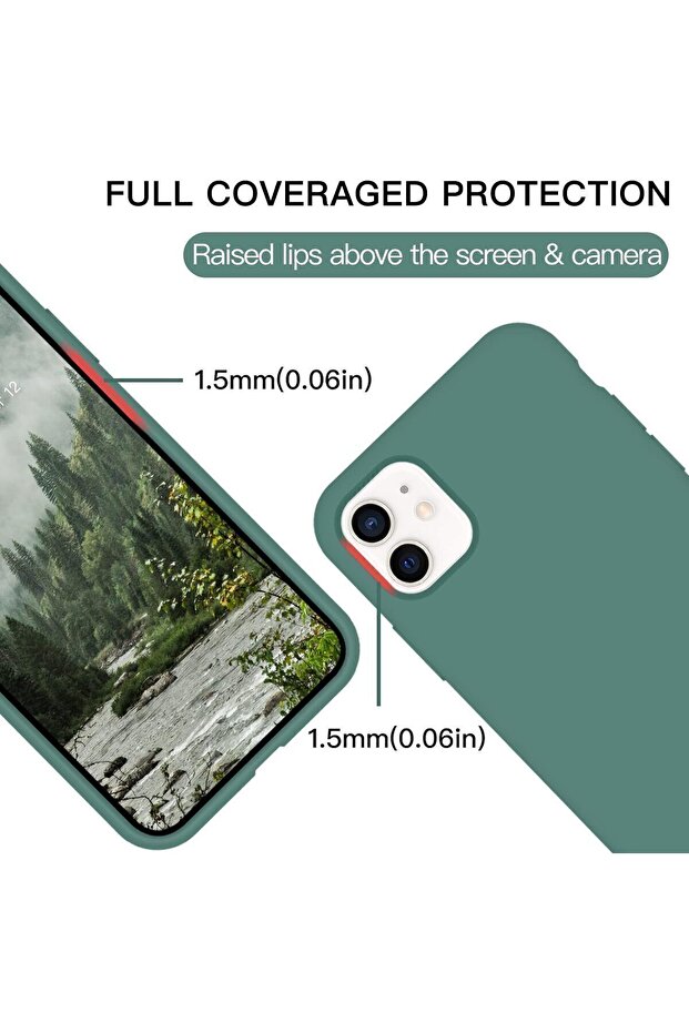 حافظة هاتف بشعار iPhone 11، مصنوعة من السيليكون الفاخر الناعم، وبطانة من الألياف الدقيقة، متينة - 6