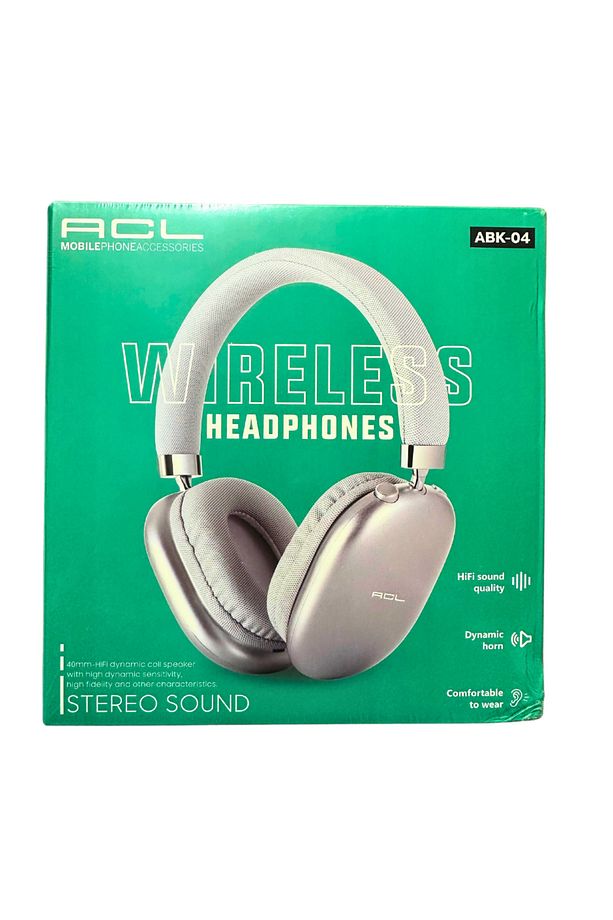 Abk-04 Yüksek Ses Kaliteli Kulaküstü Wireless Kulaklık - 1