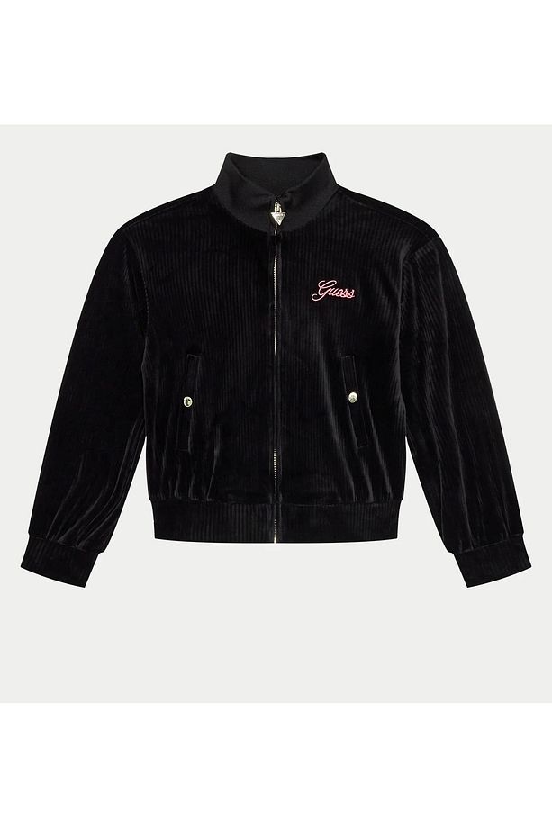 CORDUROY HOODED LS A  Guess kadife fitilli hırka - 1