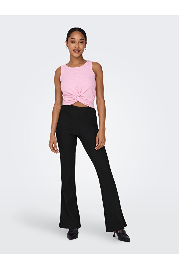 ONLFEVER RIB FLARED PANTS JRS NOOS - 2