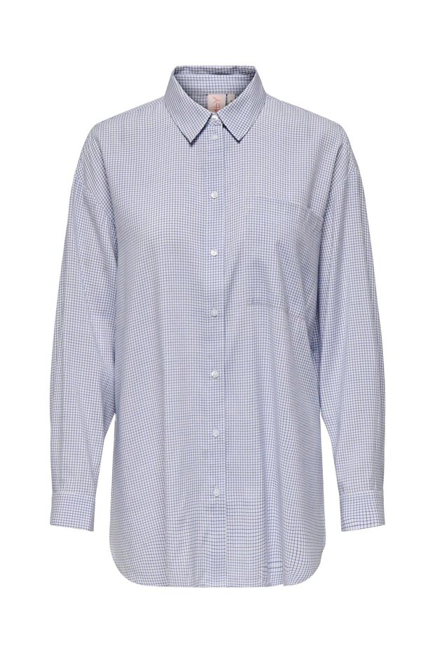 Onlmaggie Wvn Model L/S Monopoly Stylish Shirt