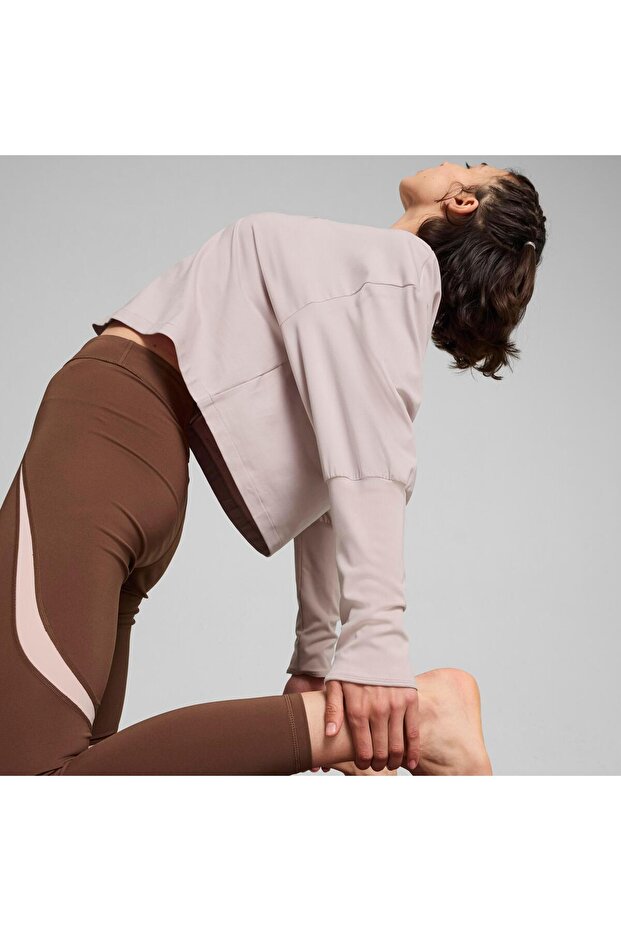 STUDIO CLOUDSPUN CREW - SHORT Mauve Mist - 2