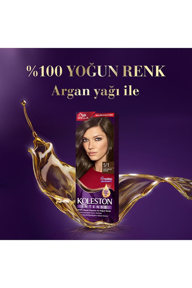 Koleston Intense Saç Boyası 5/1 Ekstra Küllü Kahve - 3