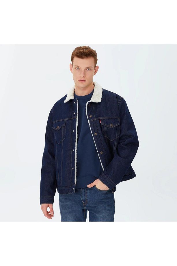LEVİ'S TYPE 3 SHERPA TRUCKER TR JUNIPER RINSE 16365-0149 - 1