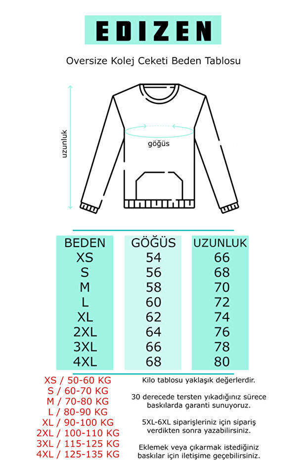Basic 2025 Oversize Premium Kolej Ceketi %100 Pamuk - 6