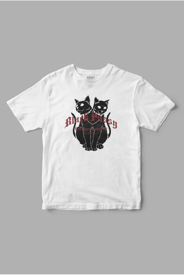 Black Printed T-Shirt