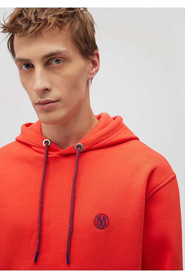 Erkek Kapüşonlu Sweatshirt - 5
