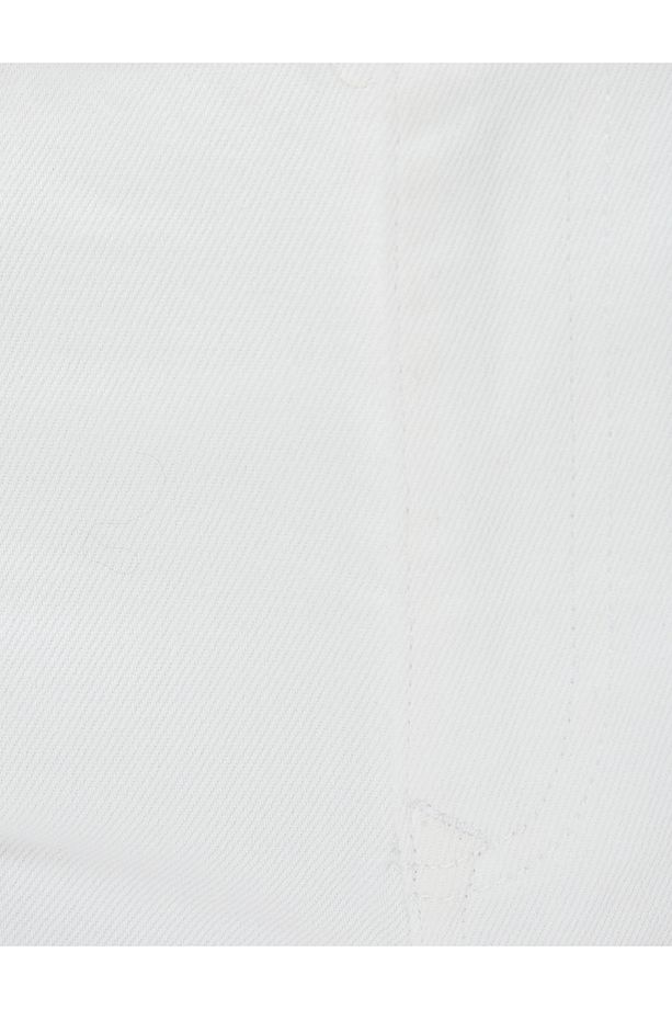 Düz Paça Yüksek Bel Kot Pantolon - 6