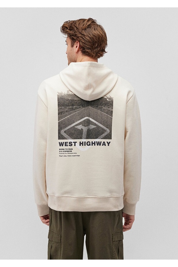 Erkek Kapüşonlu  Sweat - 4