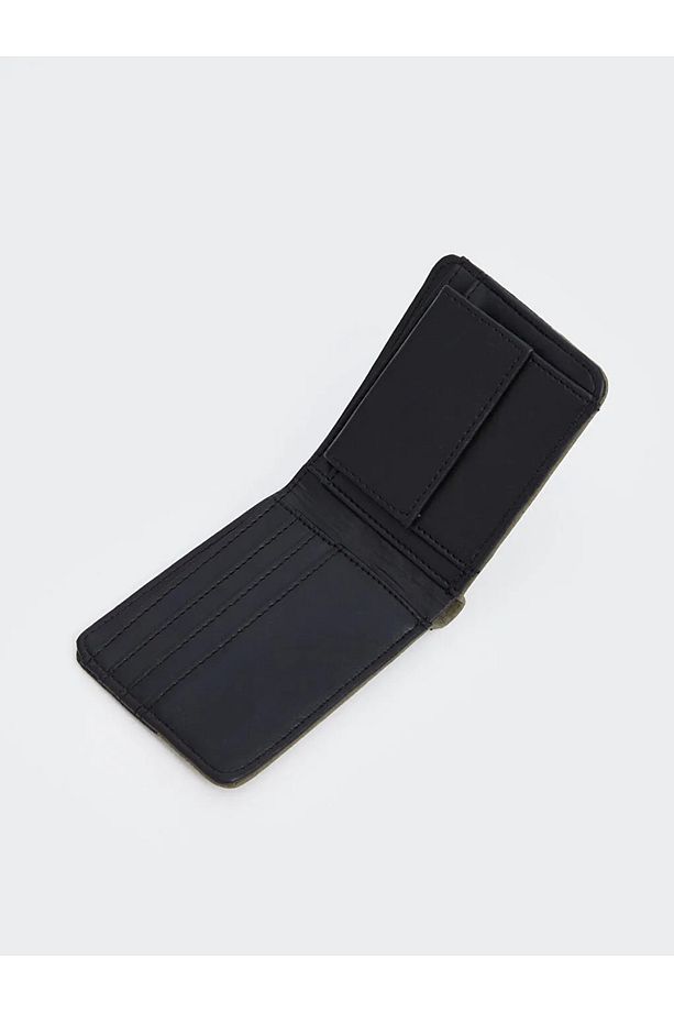 LCW ACCESSORIES Siyah Deri Görünümlü Erkek Cüzdan - 3