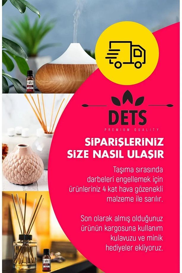 Doğal 2'li Aromaterapi Uçucu Yağ Seti Ferahlık Ve Tropikal Canlılık Için %100 Doğal Yağlar - 8