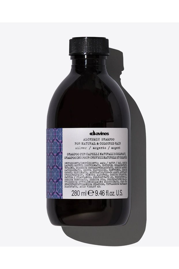 Davines Alchemic Silver 280 ml Moisturizing Shampoo - Gem-V5233J66D4-Dvcc96