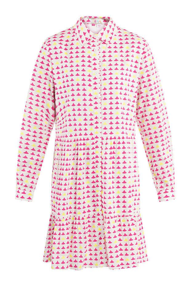 Midikleid mit Print - 3