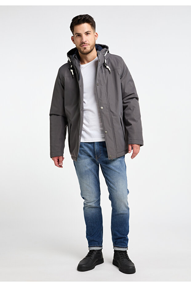 Wattierte Winterjacke - 1